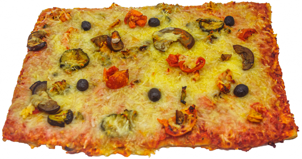 PLAQUE PIZZA LEGUMES 40X30 1.15KX5 Boulangerie Yong